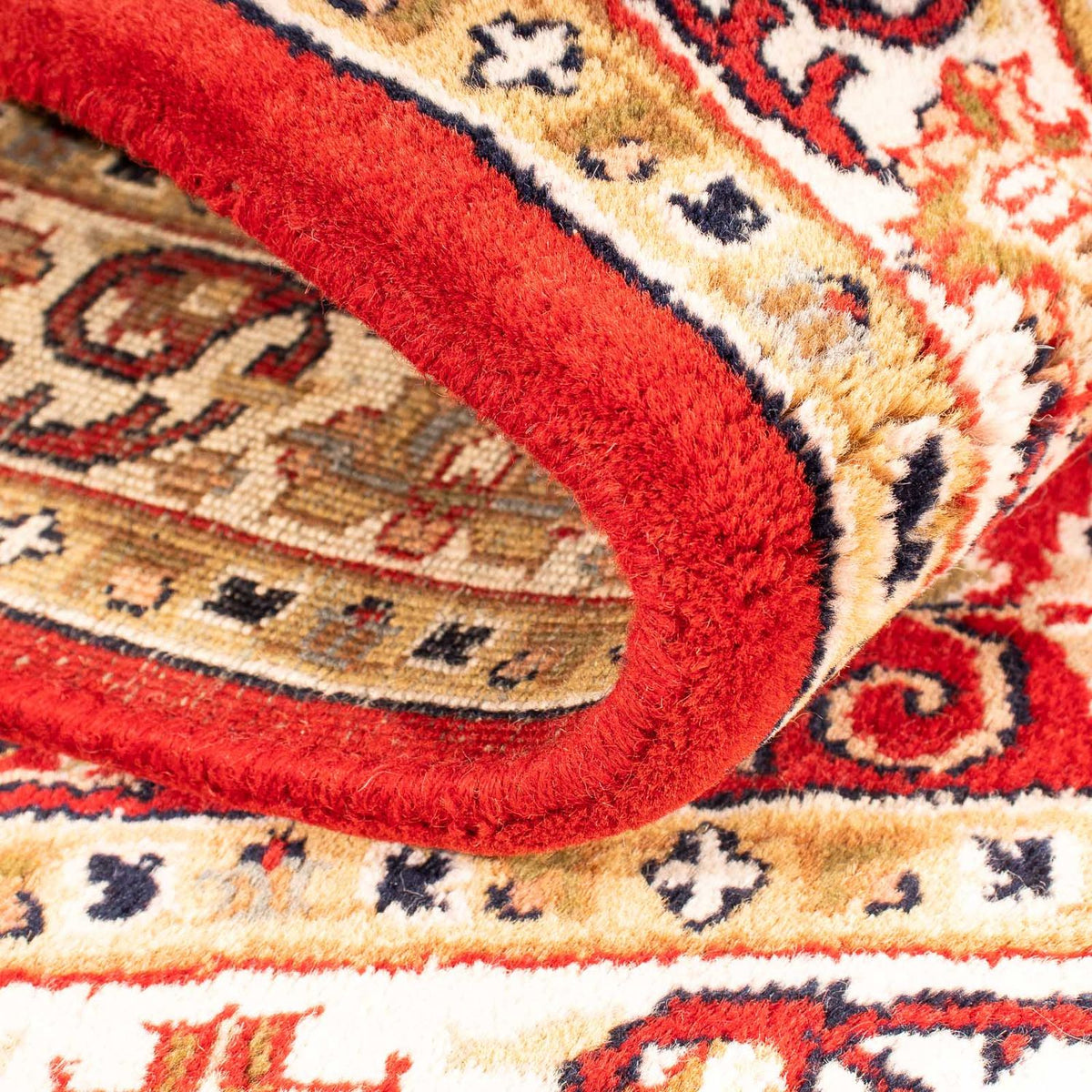 Oosters tapijt - Bijar - Indus - 176 x 119 cm - donkerrood