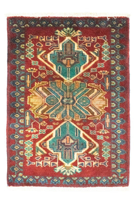 Turkaman tapijt - 89 x 63 cm - rood