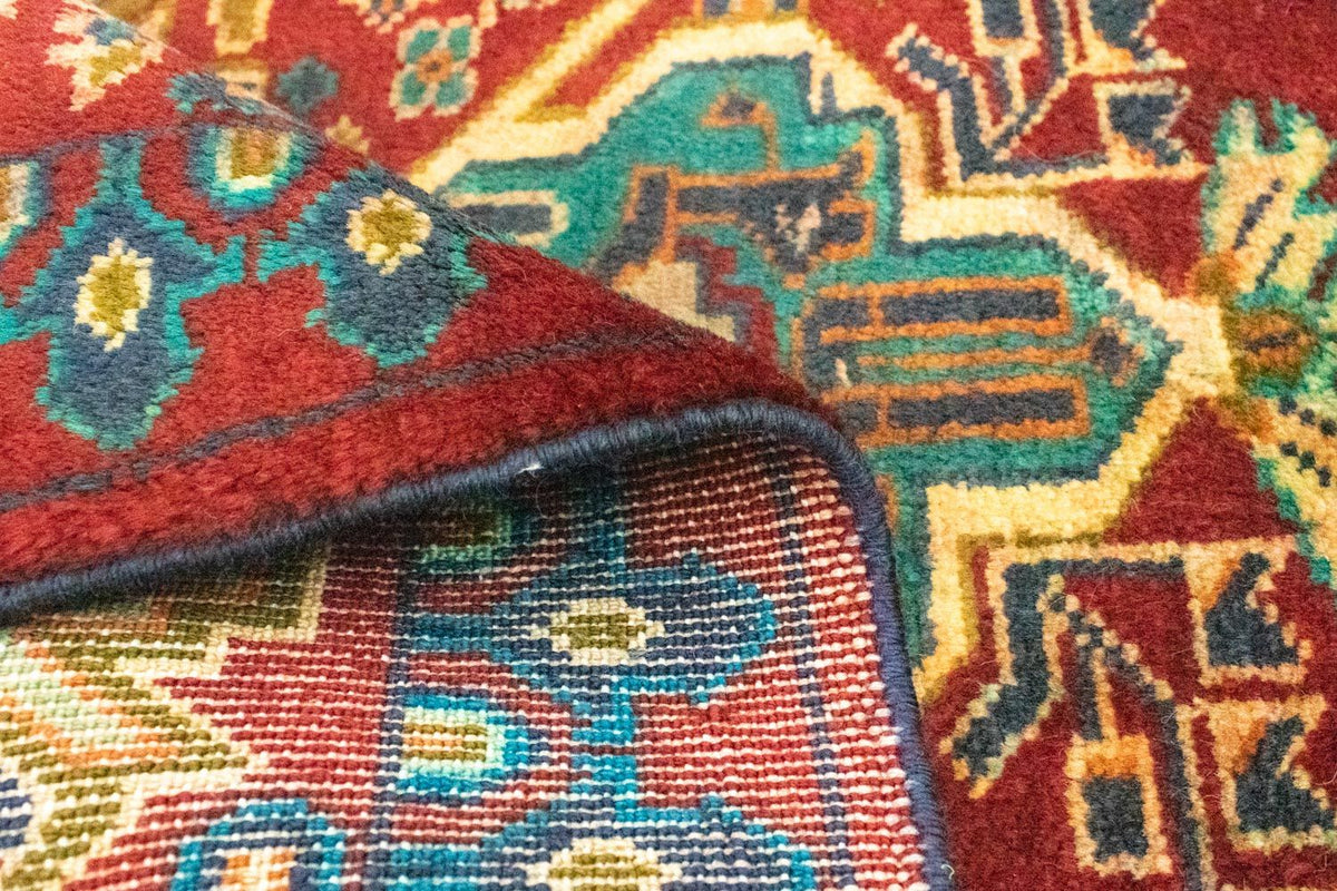 Turkaman tapijt - 89 x 63 cm - rood