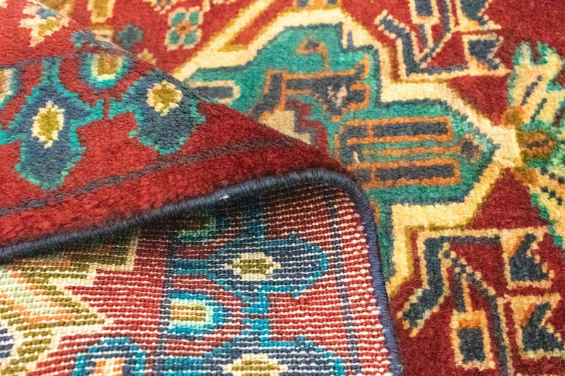 Turkaman tapijt - 89 x 63 cm - rood