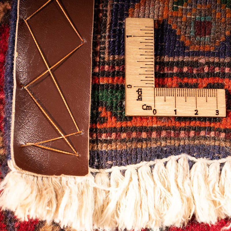 Loper Perzisch tapijt - Bijar - Koninklijk - 222 x 128 cm - licht rood