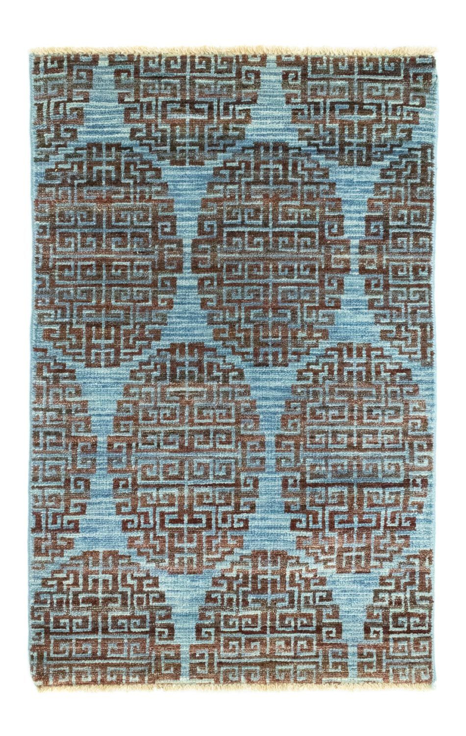 Designer tapijt - 96 x 60 cm - blauw