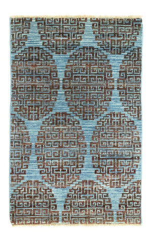 Designer tapijt - 96 x 60 cm - blauw