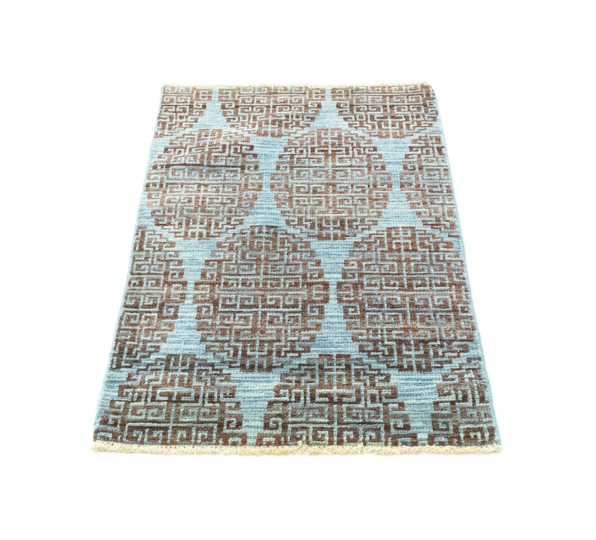 Designer tapijt - 96 x 60 cm - blauw