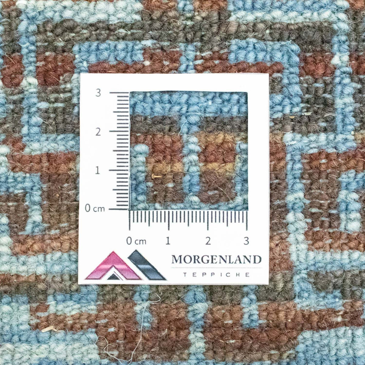 Designer tapijt - 96 x 60 cm - blauw