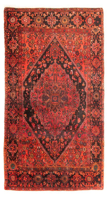 Loper Perzisch Tapijt - Nomadisch - 238 x 127 cm - donkerrood