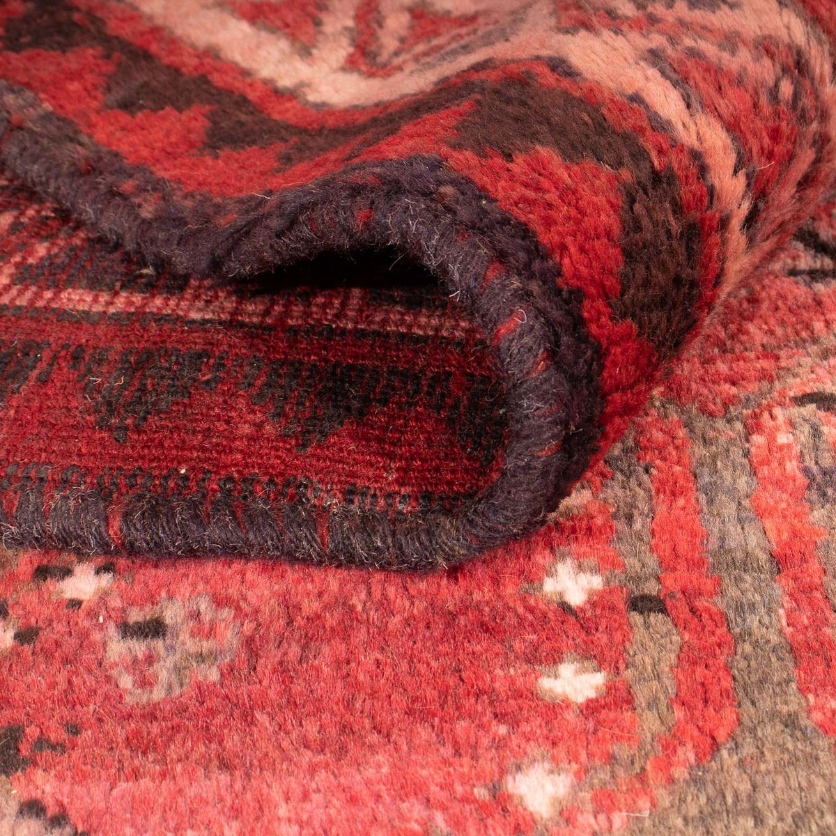 Perzisch Tapijt - Nomadisch - 242 x 174 cm - donkerrood