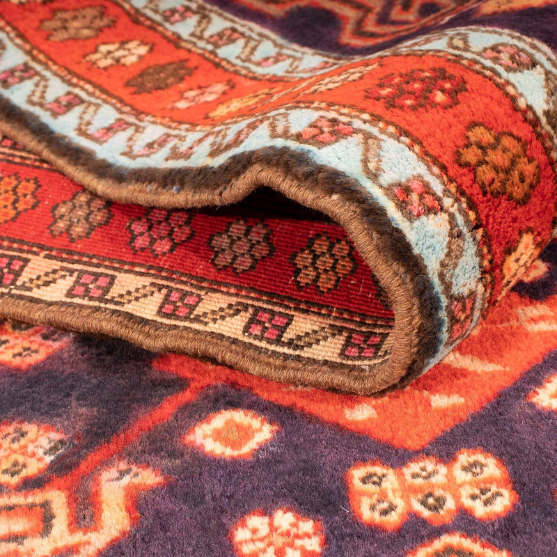 Loper Perzisch Tapijt - Nomadisch - 280 x 130 cm - donkerblauw