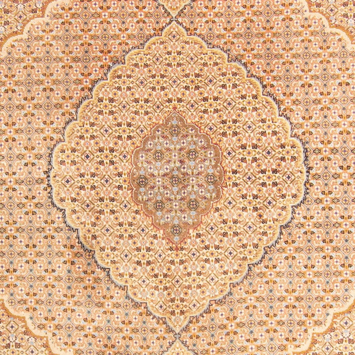 Perzisch tapijt - Tabriz - Royal - 203 x 158 cm - beige