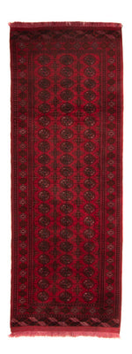 Loper Afghaans tapijt - Bukhara - 280 x 106 cm - donkerrood