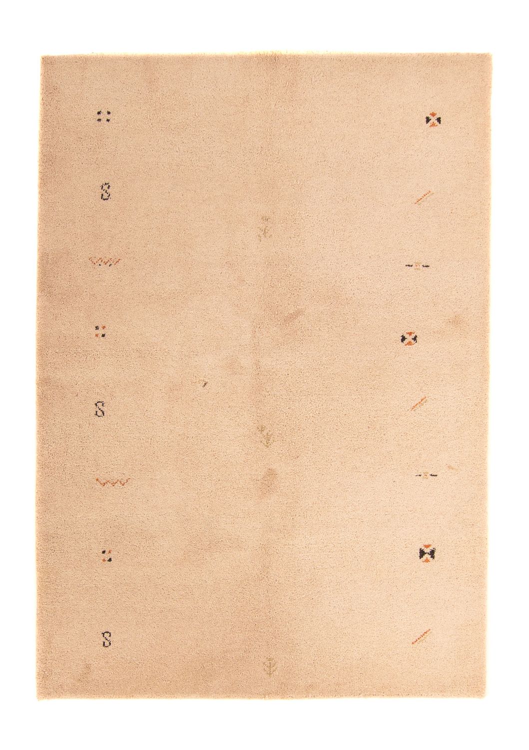 Gabbeh tapijt - Indus - 200 x 140 cm - beige