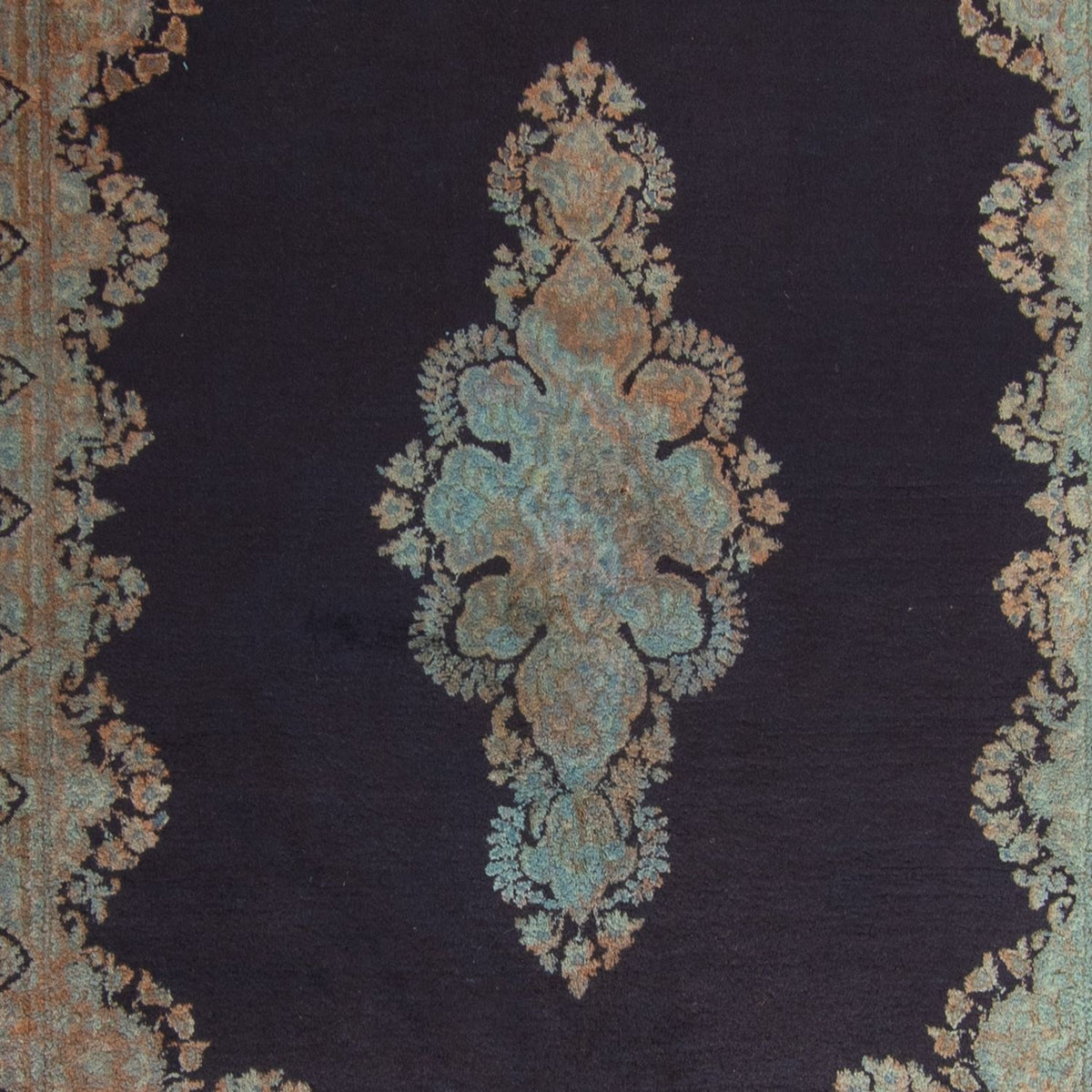 Perzisch tapijt - Klassiek - 199 x 151 cm - donkerblauw