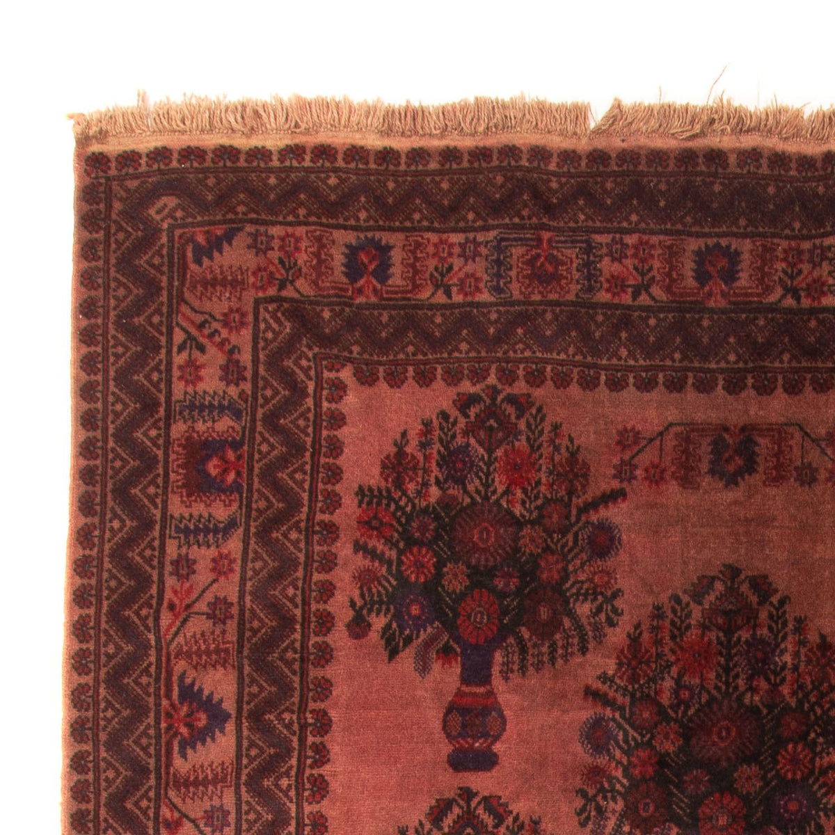 Afghaans tapijt - 303 x 200 cm - veelkleurig