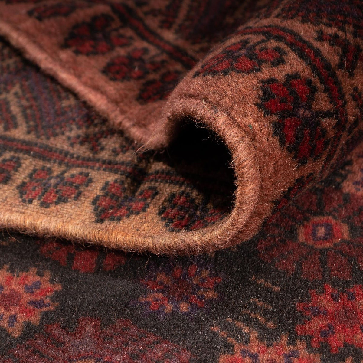 Afghaans tapijt - 303 x 200 cm - veelkleurig