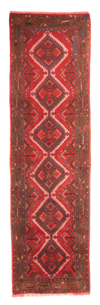 Loper Perzisch Tapijt - Nomadisch - 282 x 80 cm - rood