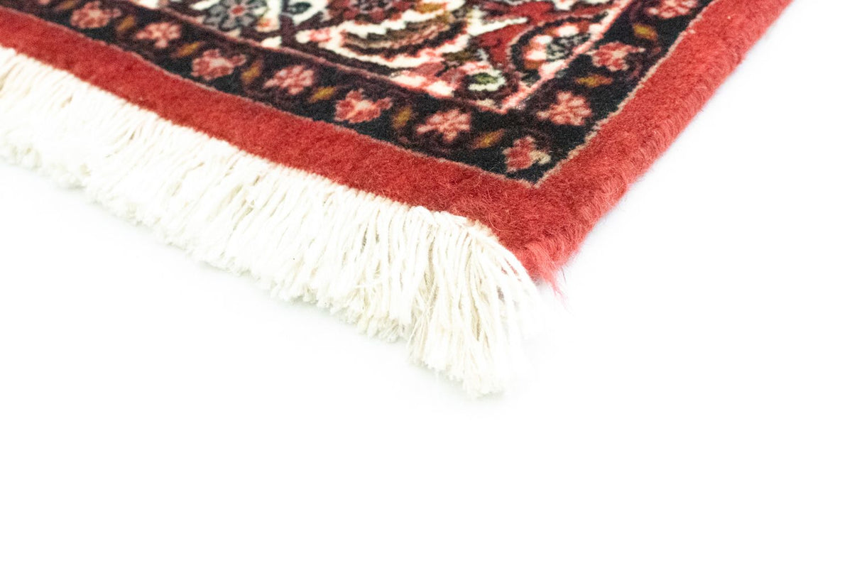 Loper Perzisch tapijt - Bijar - 393 x 82 cm - rood