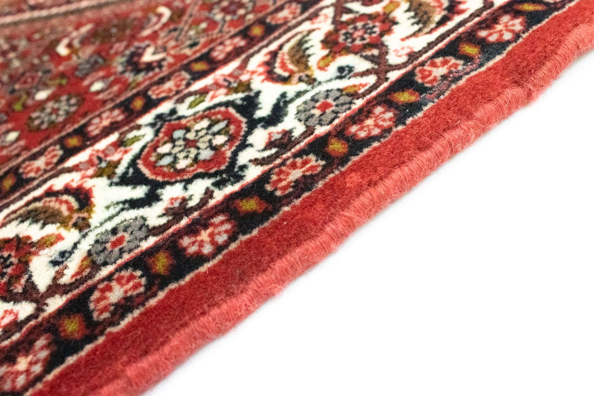Loper Perzisch tapijt - Bijar - 393 x 82 cm - rood