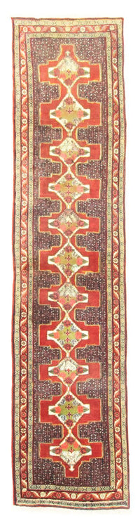 Loper Perzisch Tapijt - Nomadisch - 382 x 90 cm - rood