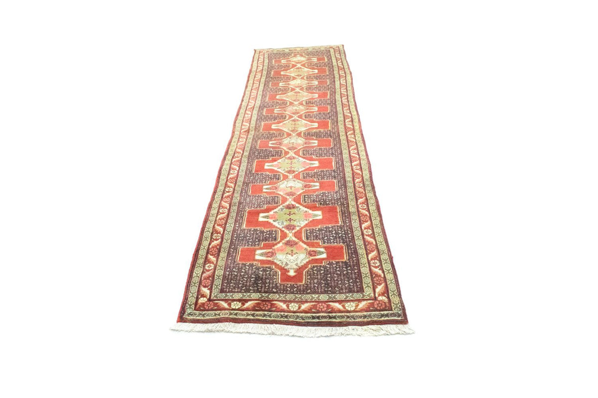 Loper Perzisch Tapijt - Nomadisch - 382 x 90 cm - rood