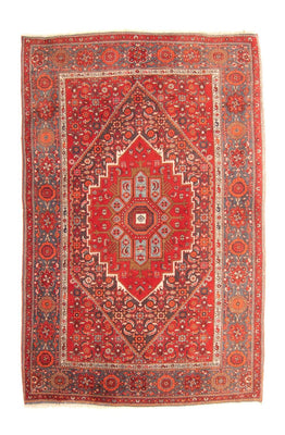 Perzisch Tapijt - Nomadisch - 200 x 127 cm - rood