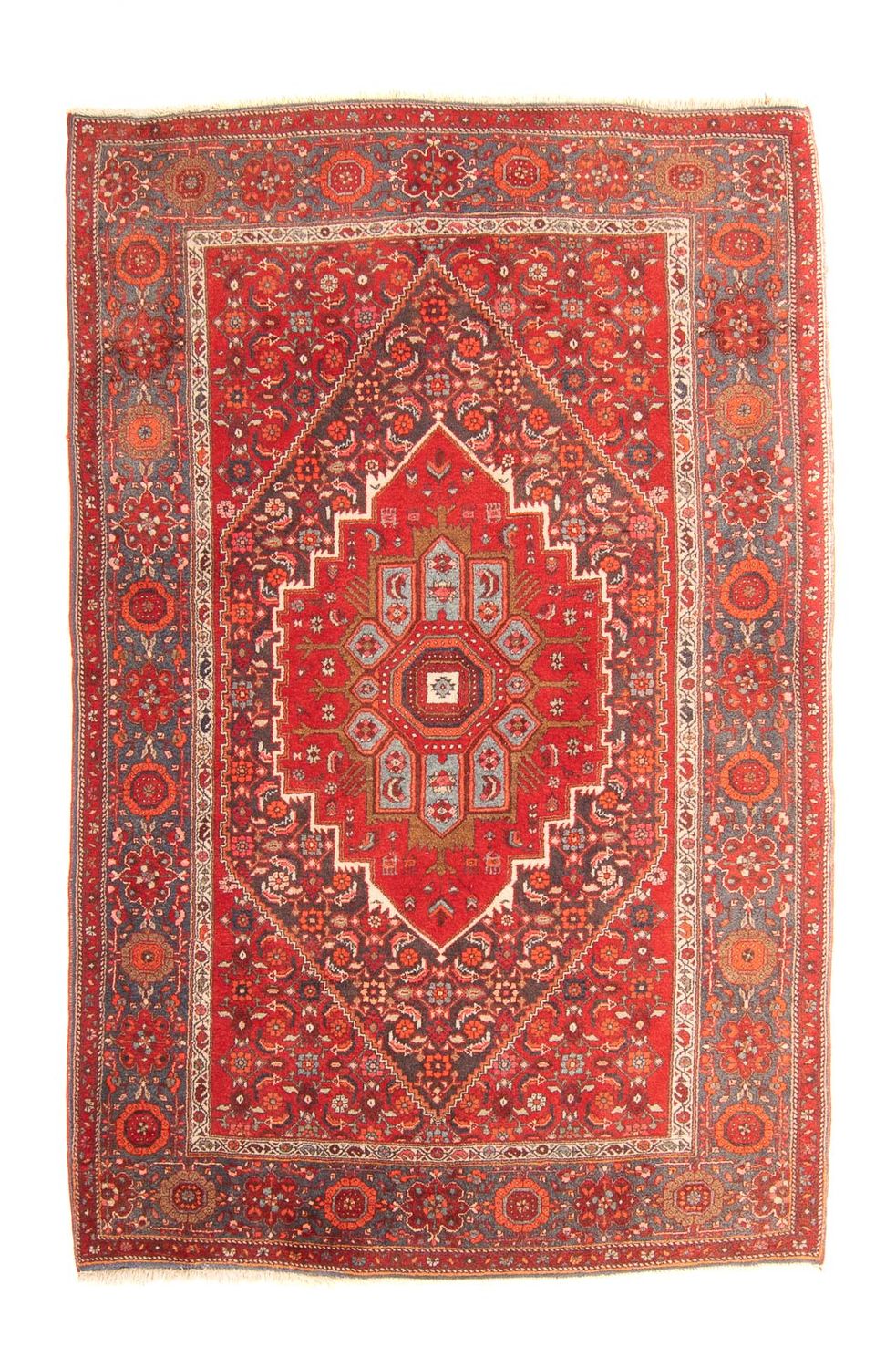 Perzisch Tapijt - Nomadisch - 200 x 127 cm - rood