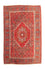 Perzisch Tapijt - Nomadisch - 200 x 127 cm - rood