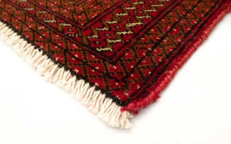 Turkaman tapijt - 130 x 60 cm - rood