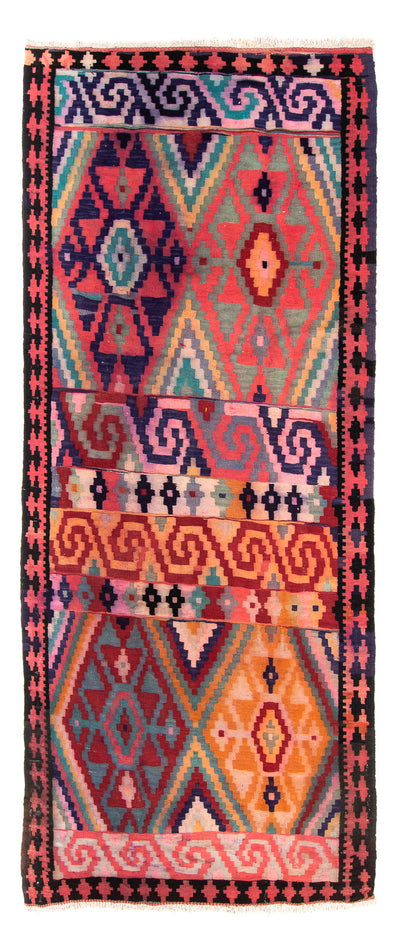 Antiek kilim Tapijt 135x330cm
