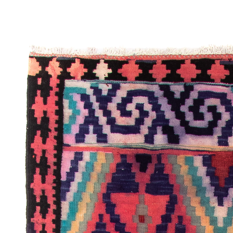 Loper Kelim tapijt - Oud - 330 x 135 cm - veelkleurig