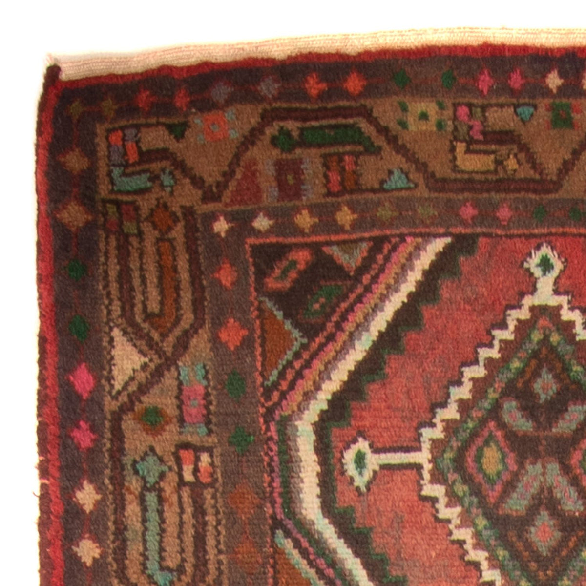 Loper Perzisch Tapijt - Nomadisch - 290 x 86 cm - licht rood