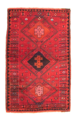 Perzisch Tapijt - Nomadisch - 154 x 96 cm - rood