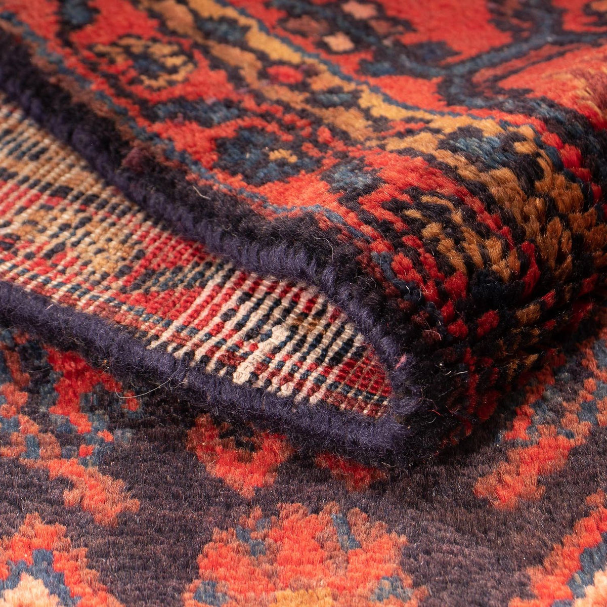 Perzisch Tapijt - Nomadisch - 184 x 117 cm - donkerblauw