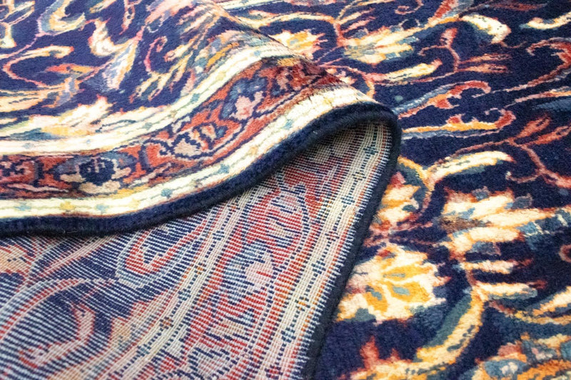 Loper Perzisch tapijt - Klassiek - 402 x 72 cm - donkerblauw