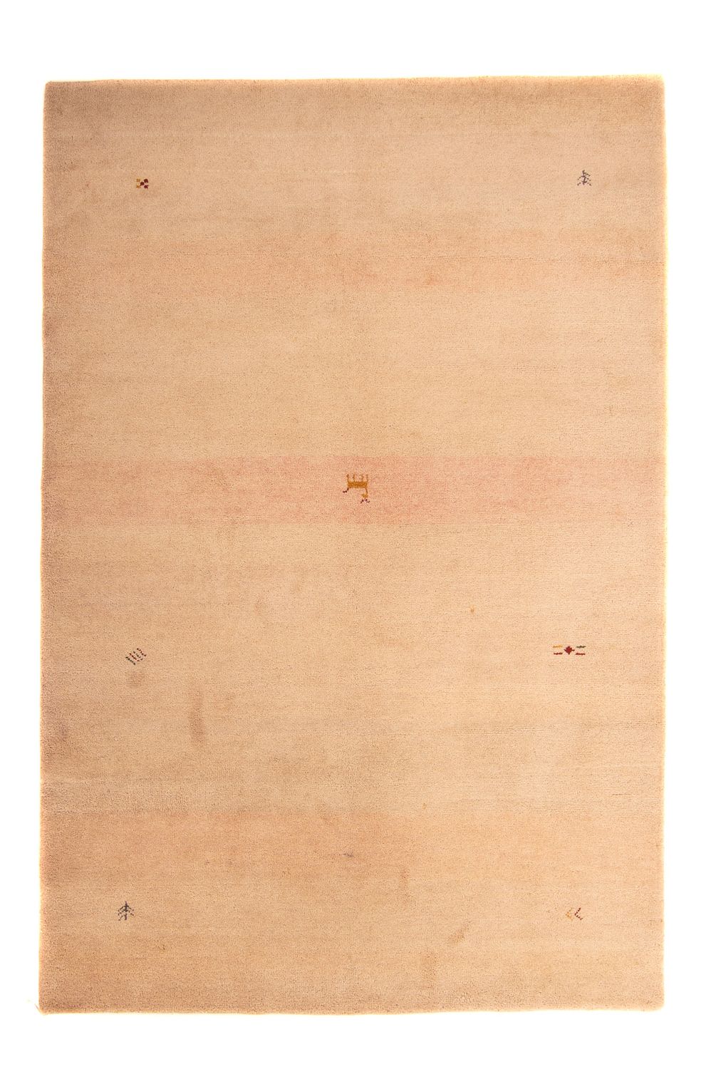 Gabbeh tapijt - Indus - 246 x 167 cm - lichtbruin