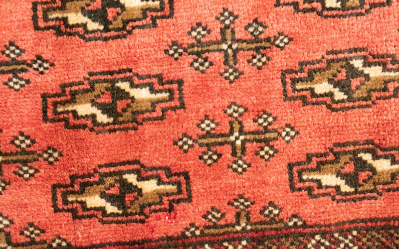 Turkaman tapijt - 130 x 60 cm - roest