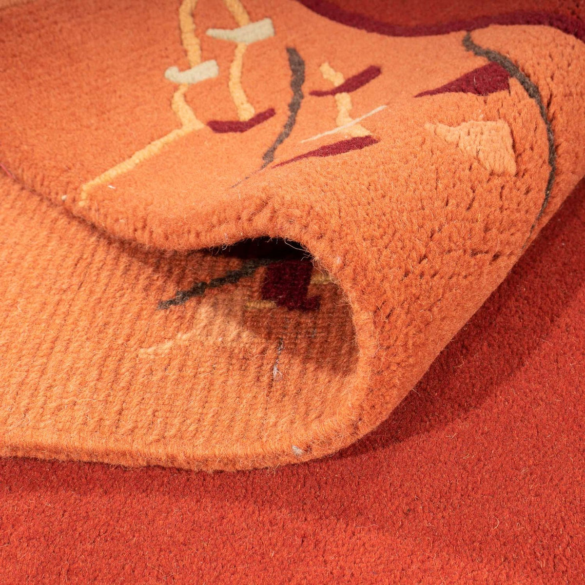 Nepal tapijt - 293 x 205 cm - donkerrood