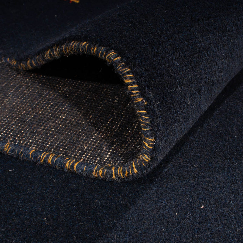 Gabbeh tapijt - Indus - 300 x 200 cm - donkerblauw