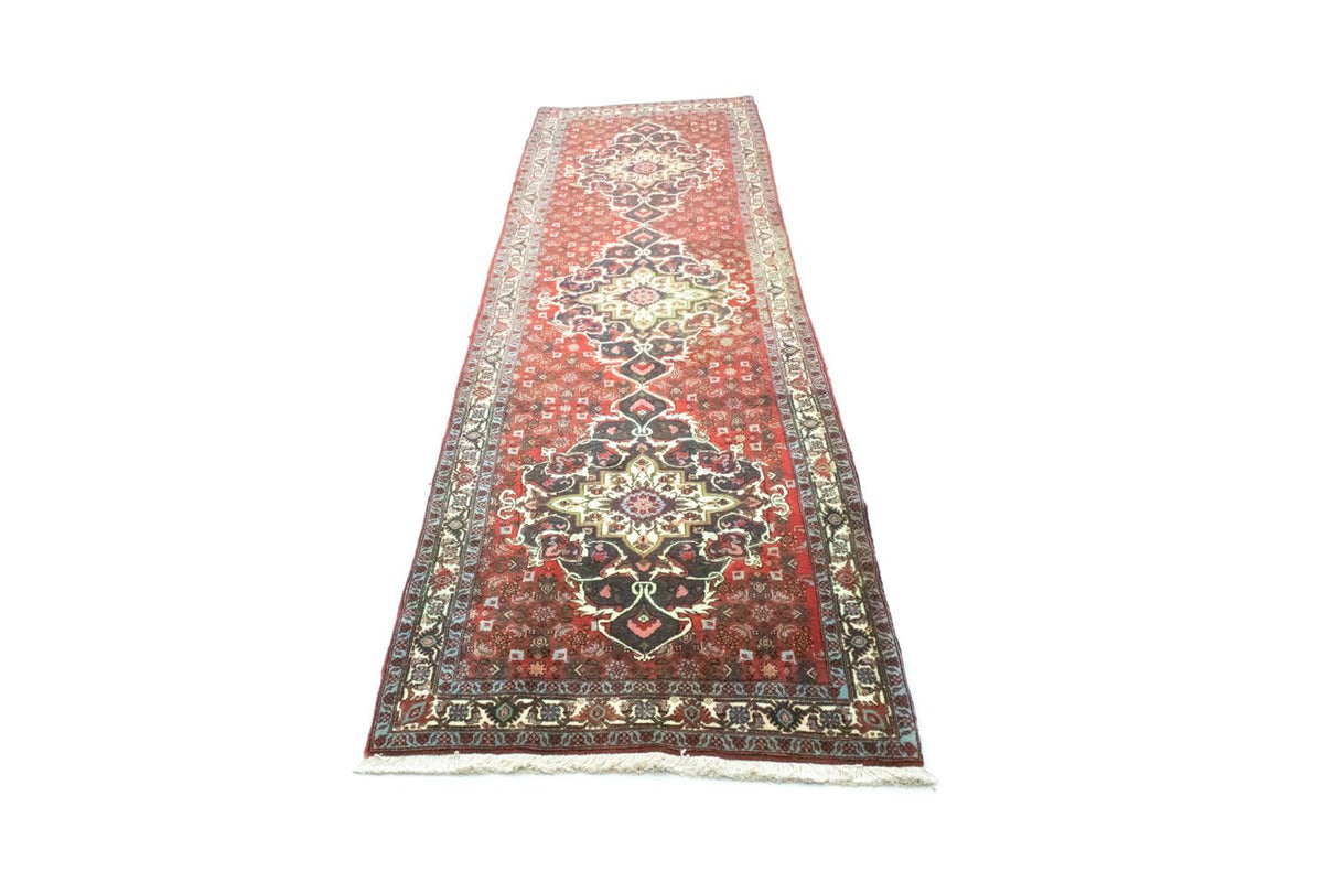 Loper Perzisch Tapijt - Nomadisch - 372 x 95 cm - rood