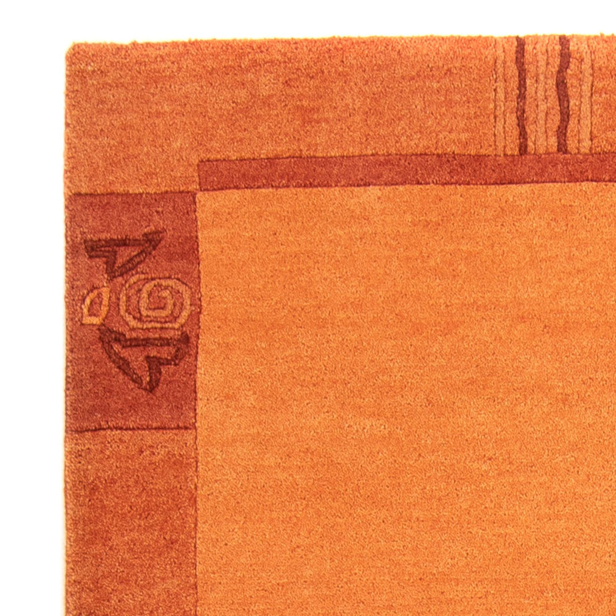 Nepal tapijt - 180 x 117 cm - oranje