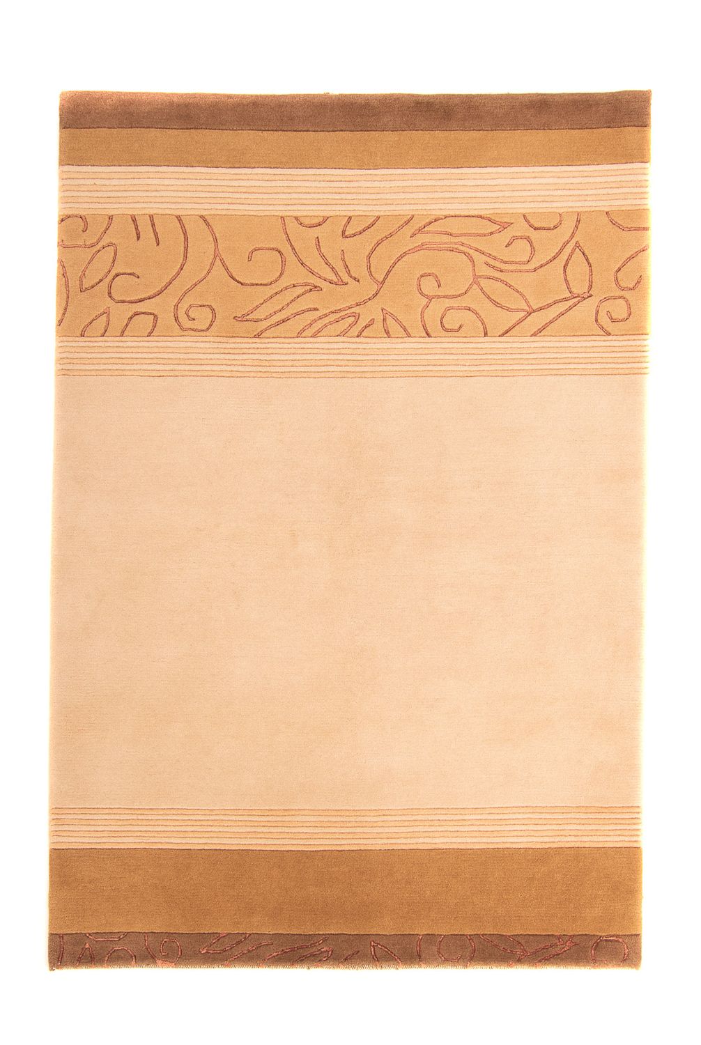 Nepal tapijt - 200 x 144 cm - lichtbruin