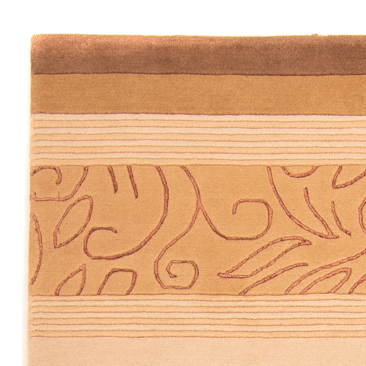 Nepal tapijt - 200 x 144 cm - lichtbruin