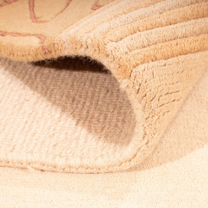 Nepal tapijt - 200 x 144 cm - lichtbruin