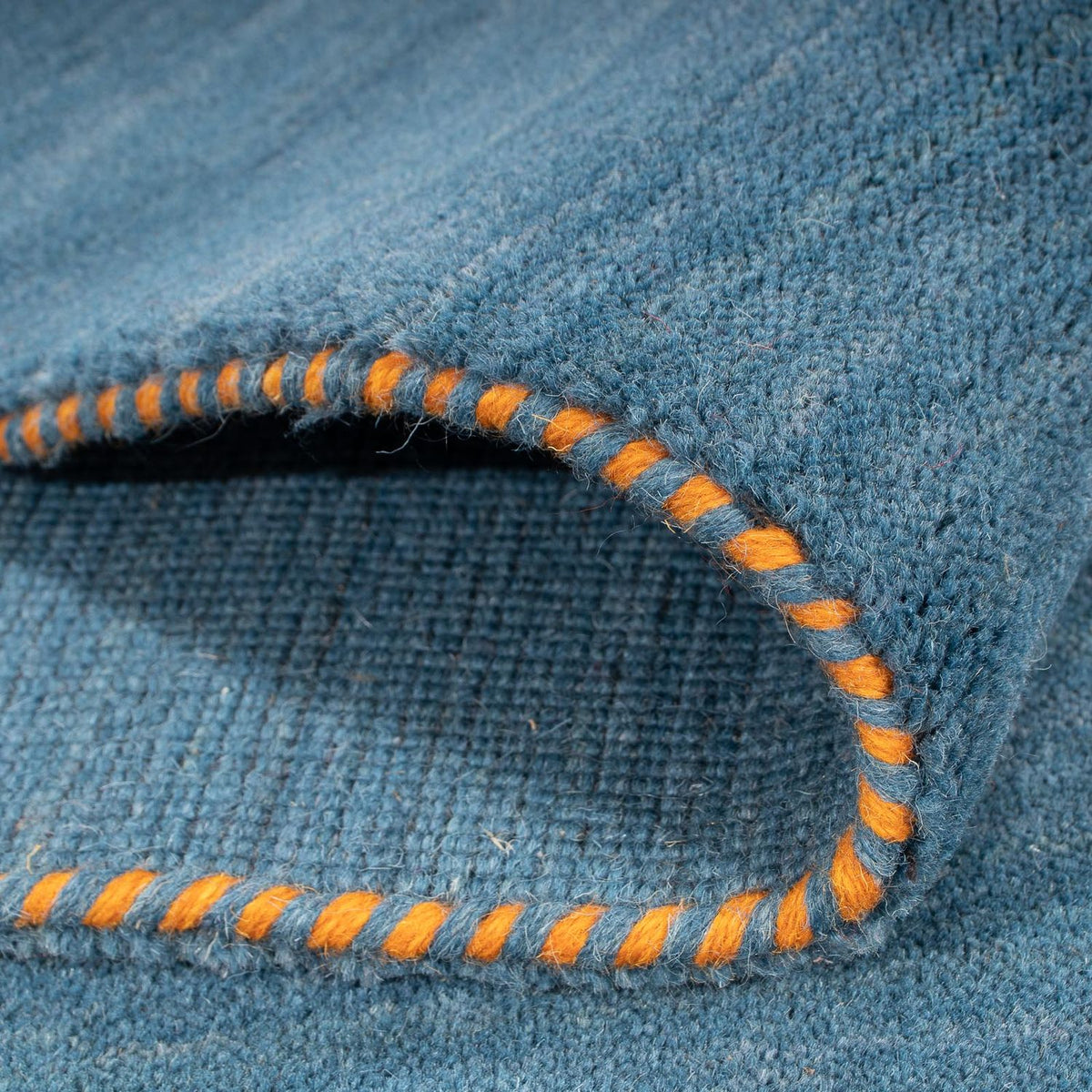 Nepal tapijt - 203 x 142 cm - blauw