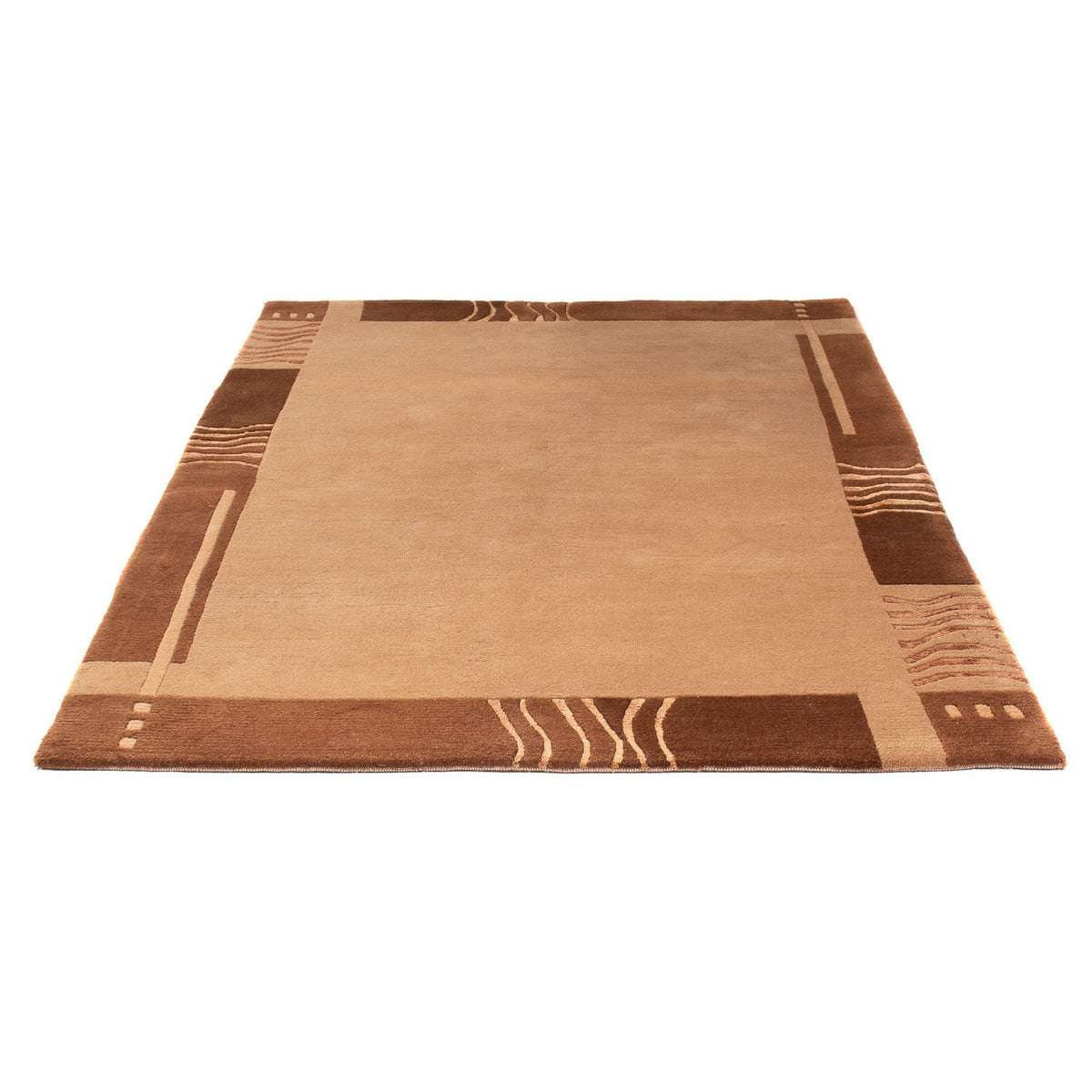 Nepal tapijt - 196 x 147 cm - lichtbruin