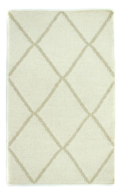 Kelim tapijt - Trendy - 90 x 60 cm - beige