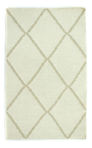 Kelim tapijt - Trendy - 90 x 60 cm - beige