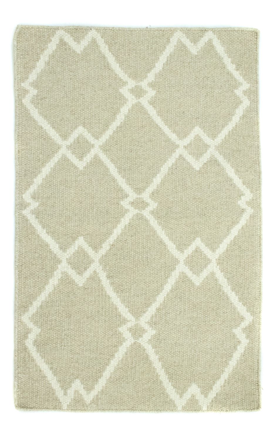 Kelim tapijt - Trendy - 90 x 60 cm - beige