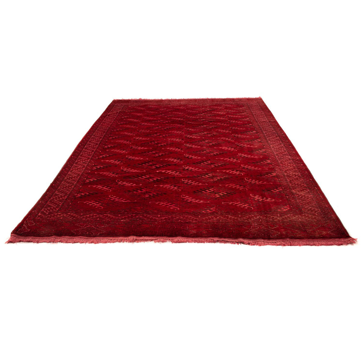 Afghaans tapijt - 323 x 279 cm - rood