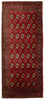 Turkaman tapijt - 130 x 60 cm - rood