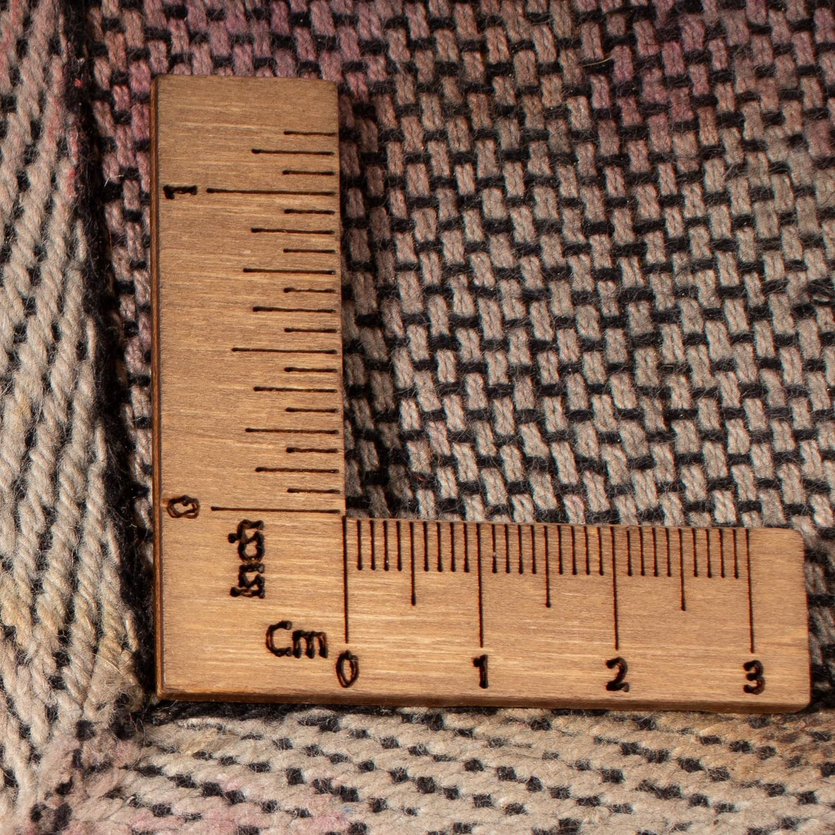 Wollen tapijt - 193 x 137 cm - roest